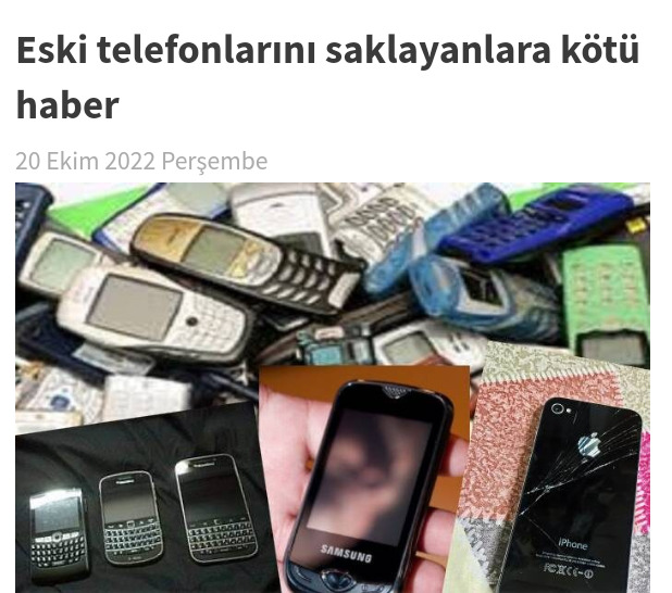 Bir gün lazım olur diye bir kenarda duran telefonunuz var mı?