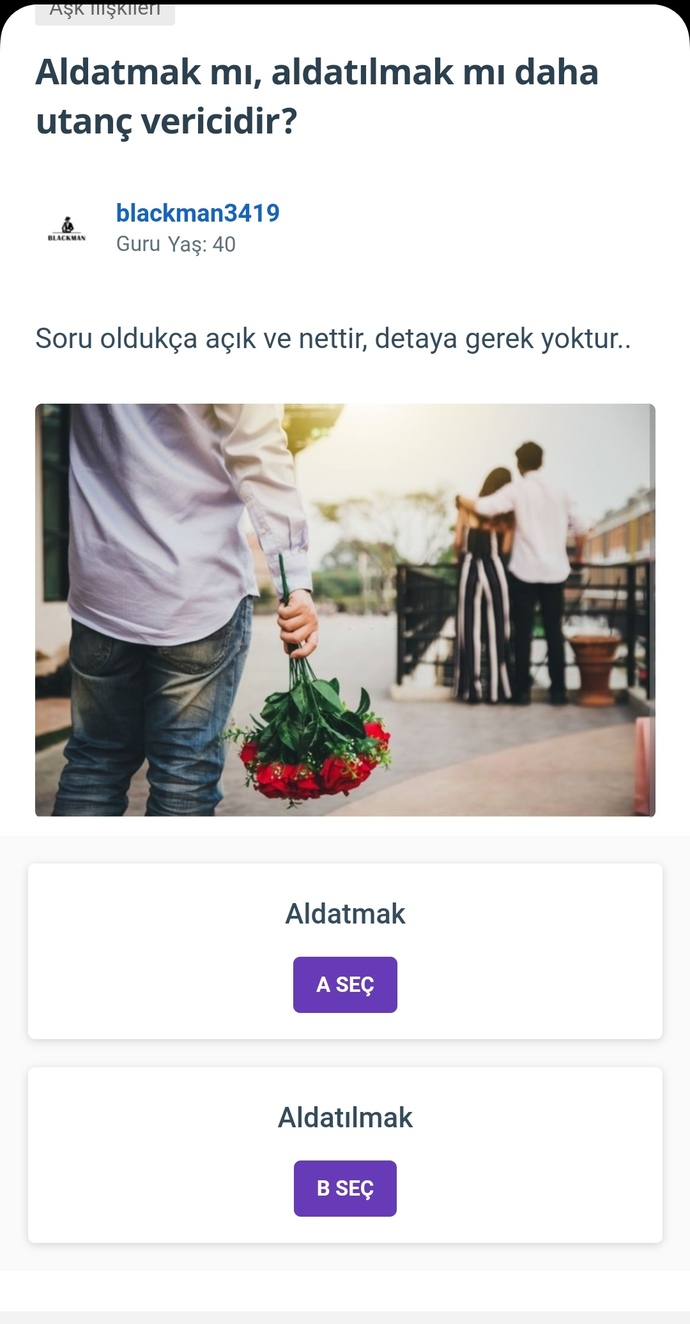 Aldatmak mı, aldatılmak mı daha utanç vericidir?