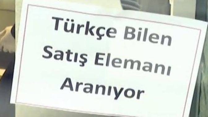 İstanbul'un göbeğinde şaşırtan iş ilanı: Türkçe bilen eleman aranıyor! Zamanla tamamen turist haline mi geleceğiz?