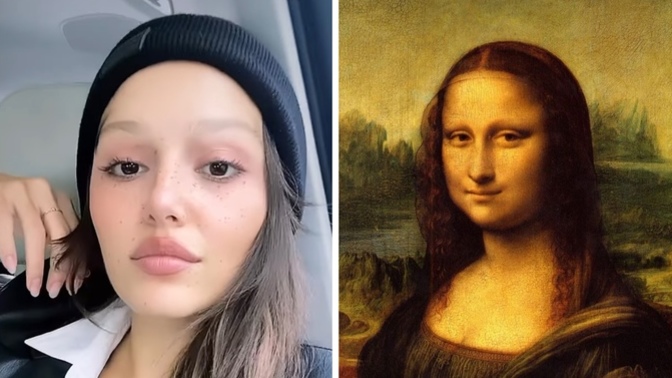 Kaşsızlık trendi en çok Hande Erçel’e mi yoksa Mona Lisa’ya mı yakışmış?