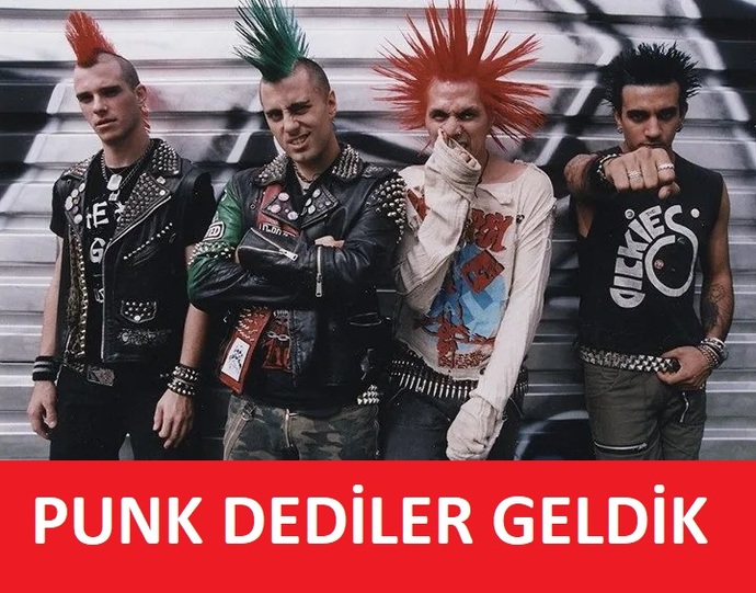 Punk saç stili çok mu itici gözüküyor?