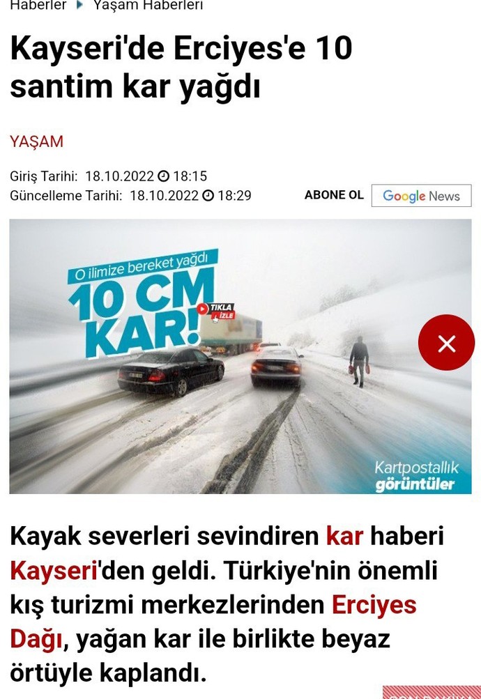 Havalar soğudu ilk kar düstü üşüyor musunuz?