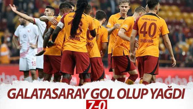 Galatasaray'ın Kastamonuspor'u 7-0 yenmesi başarı mıdır?