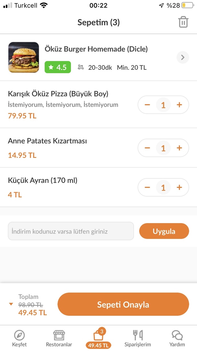 Sizce hangisini yesem kararsız kaldım?