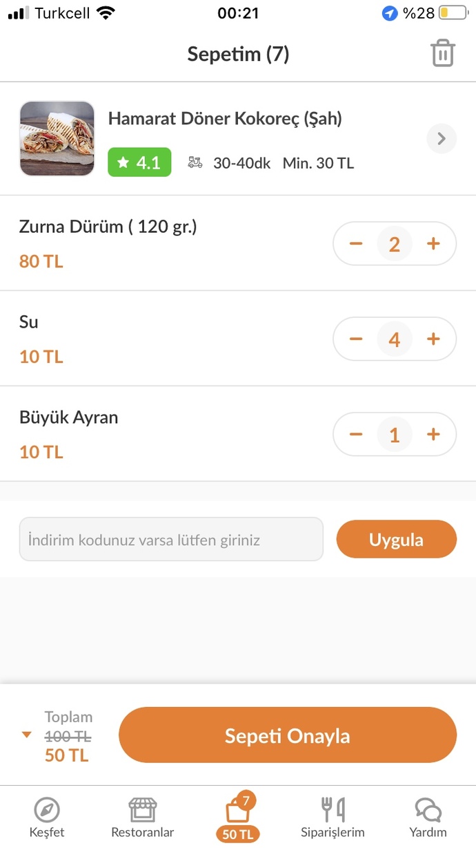 Sizce hangisini yesem kararsız kaldım?