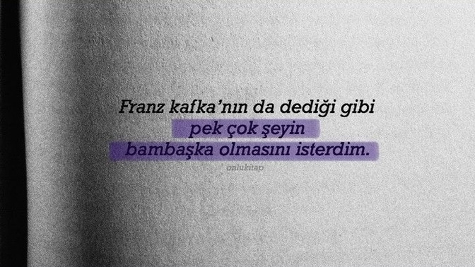 Neleri değiştirmek isterdin?