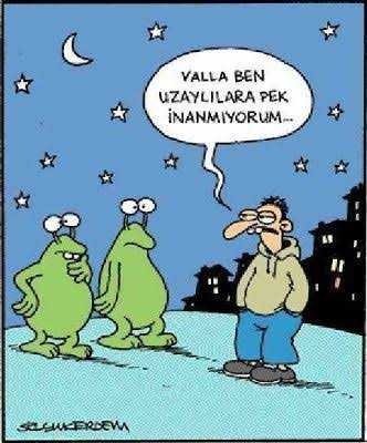 Uzaylılar tarafından kaçırılsanız vereceğiniz ilk tepki ne olurdu?