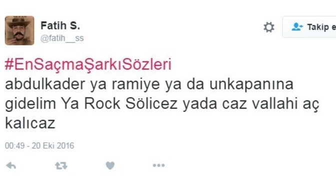 Doğu ve Batı ezgilerini bir araya getirmiş en abasürt şarkı sence hangisi?