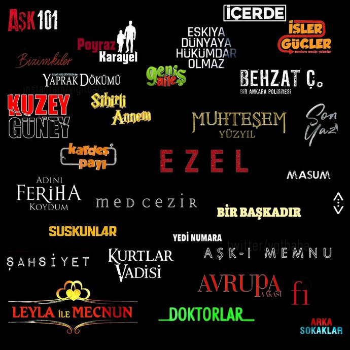 Bir dizi iz.. 🦁