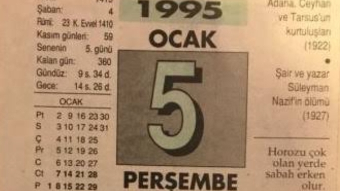 Sen bu tarihte kaç yaşındaydın☕?