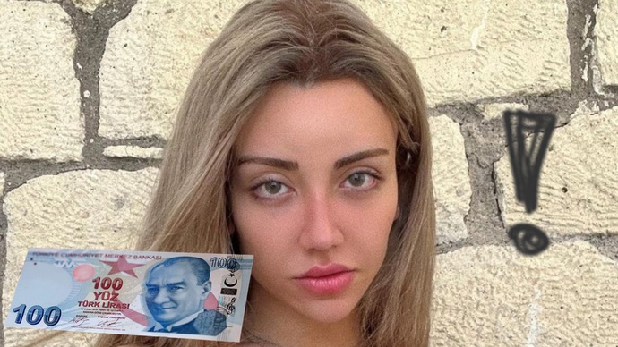 Sosyal medya fenomeni Mika Can Raun’dan Türk lirasına skandal hareket! Klozete atıp sifonu çekti. Ceza gelir mi?