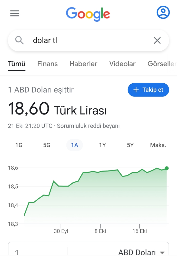 TL bu halde iken hayal bile kuramayız!!!