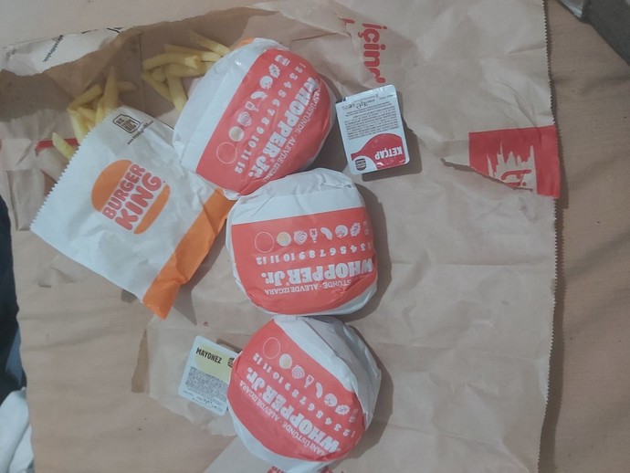 Burger king menü?