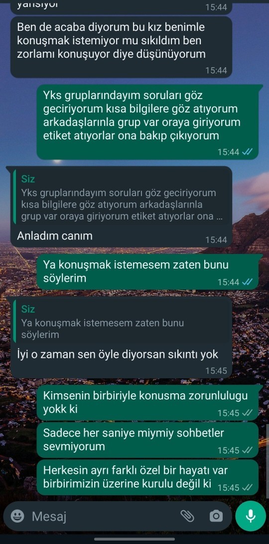 Çok mu sert yaptım?
