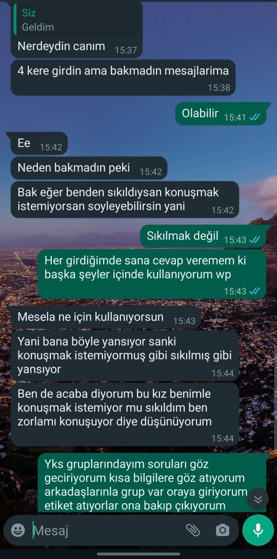 Çok mu sert yaptım?