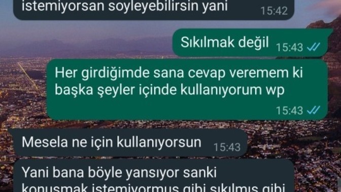 Çok mu sert yaptım?