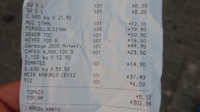 1,5 günlük maaşımla, bunları alabildim. Ne düşünüyorsunuz?