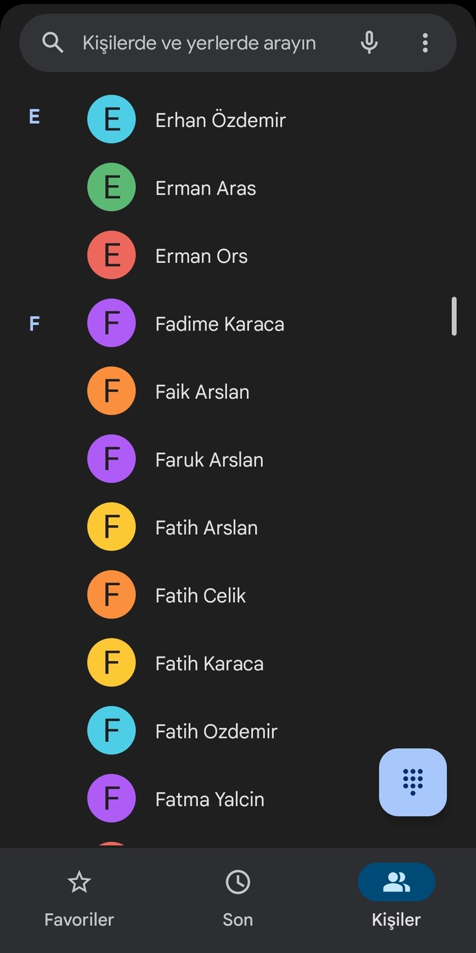 Listenizde en garip kaydettiğiniz isim nedir?