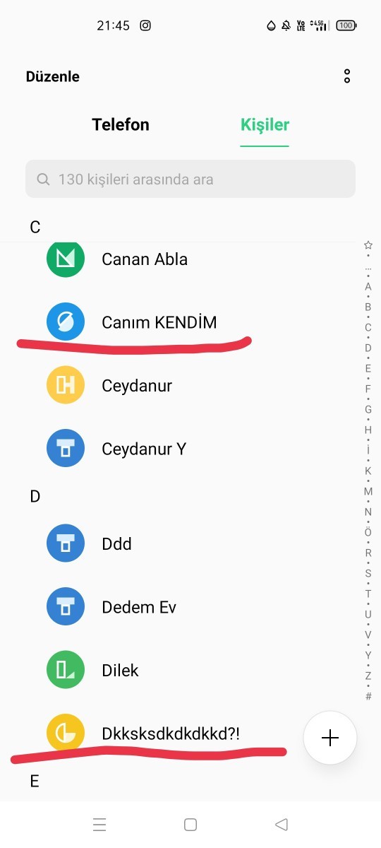 Listenizde en garip kaydettiğiniz isim nedir?