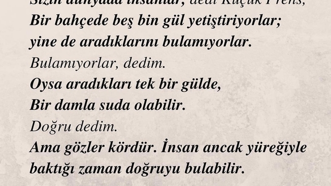 Yüreğinizle bakmayı bilebiliyor musunuz?