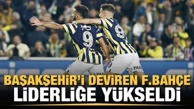 Fenerbahçe 1 - Başakşehir 0... Ve sarı lacivertliler hem 3 puanı hem de liderliği ele geçirdi! Maçı nasıl buldunuz?