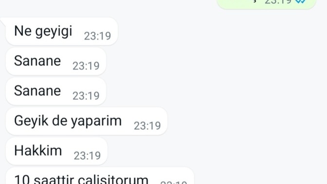 Kızlar, Kız grubuyla konuşup msjınıza dönmeyen sevgili?