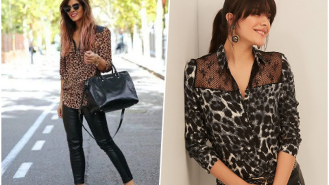 Kafeye gideceğim, leopar desenli gömlek ve siyah pantolon giysem nasıl olur?