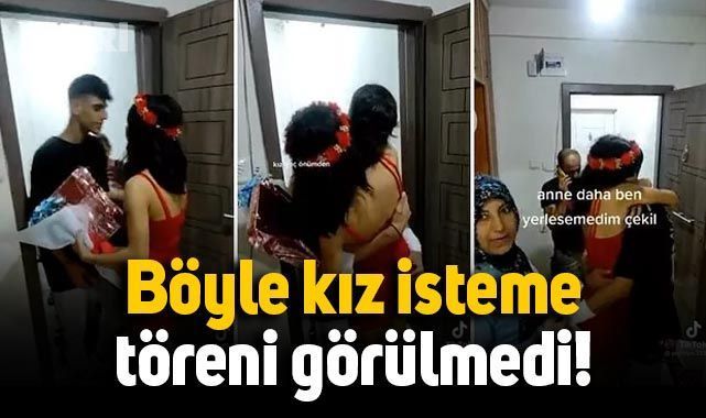 Kız istemeye damat tişörtle gidiyor, gelin adayı terlikle karşılıyor, kapıda sarılıyorlar falan... Böyle rahat rahat daha mı iyi?