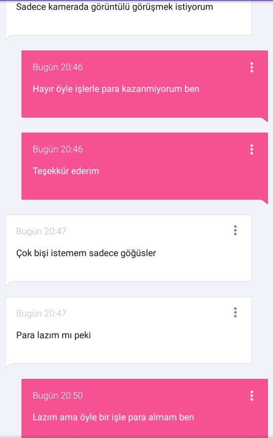 Bu tipler ne tür bir yoklukta?