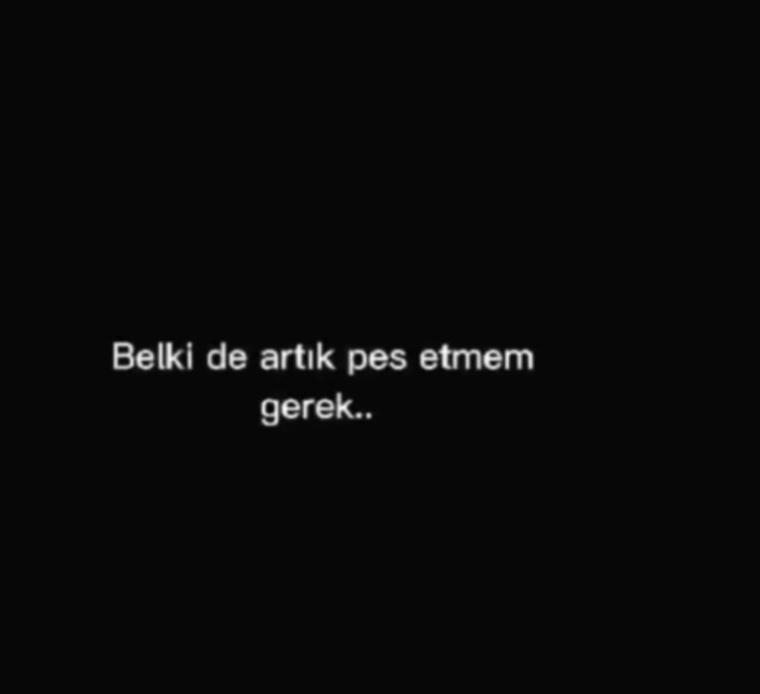 Belki de artık pes etmem gerek dediğiniz oldu mu?