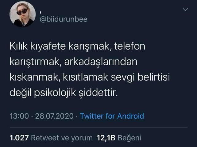 Sevgiliniz sizi karşı cins arkadaşlarınızdan kısıtlayabilir mi?