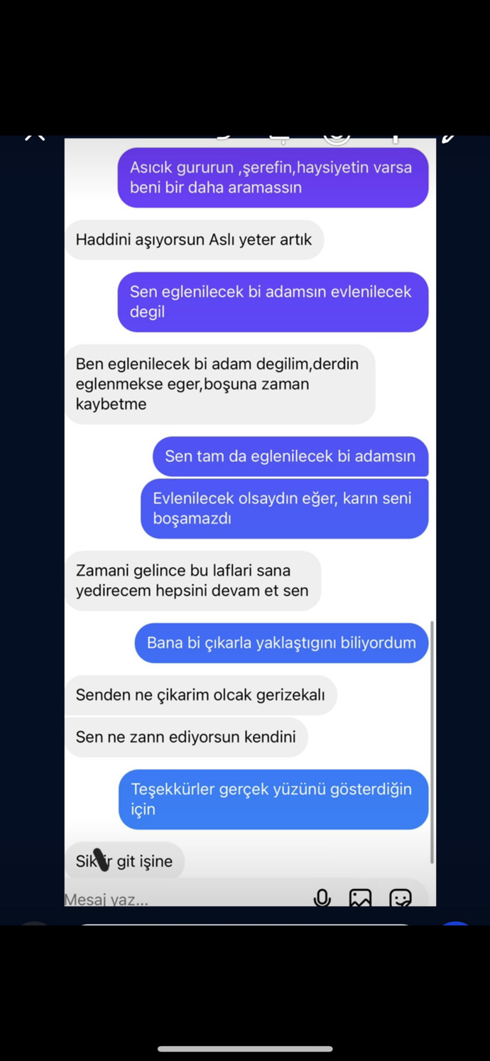 Sevgiliniz sinirle size küfür etse af edermiisniz?