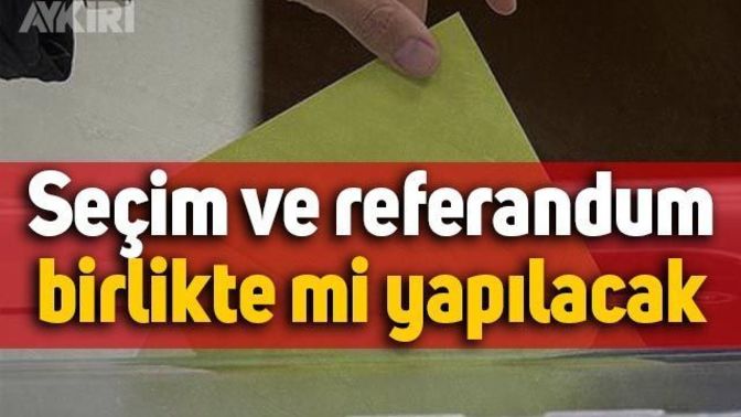 Ak Parti seçim ve referandumu aynı gün yapmayı planlıyor! Sizce aynı gün olması hangi tarafa yarar sağlar?