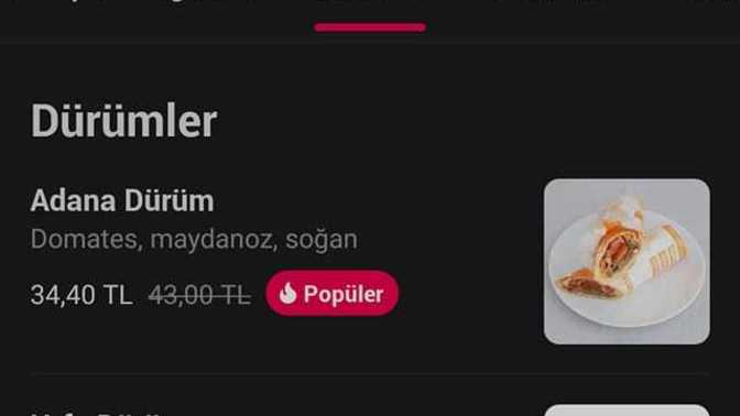 34 TL'ye Adana dürüm normal mi, zehirlenmem değil mi?