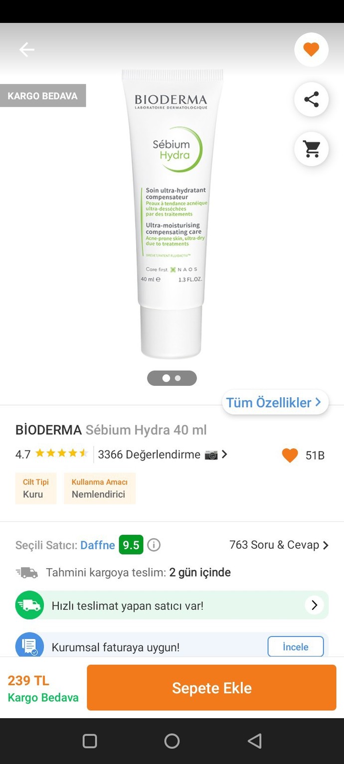Bugün cildiyeye gittim ve bunları almamı söyledi bana fazla pahalı geldi, sizce pahalı mı?