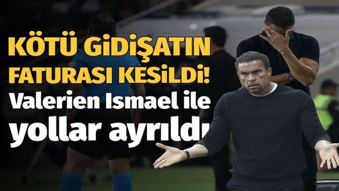 Beklenen oldu ve Beşiktaşta Valerian Ismael dönemi sona erdi! Ne düşünüyorsunuz?