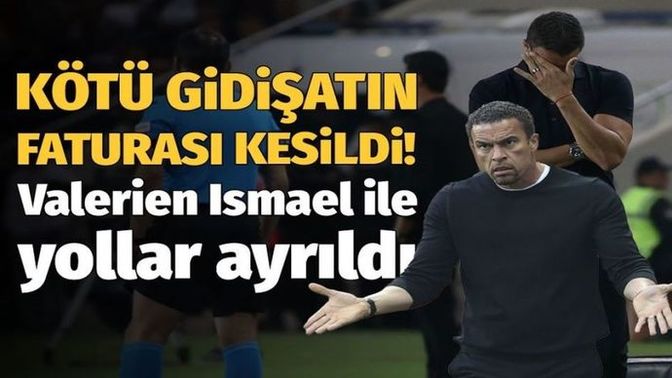 Beklenen oldu ve Beşiktaş'ta Valerian Ismael dönemi sona erdi! Ne düşünüyorsunuz?