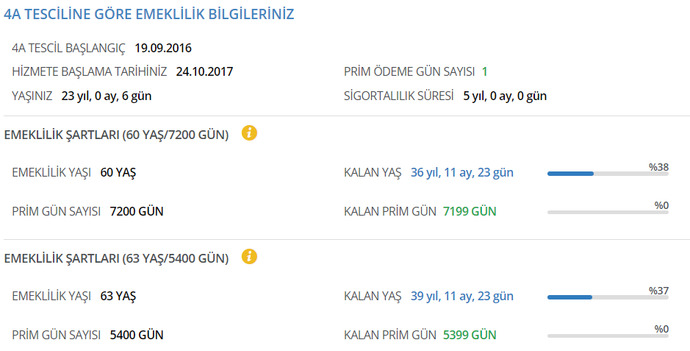 Arkadaşlar benim sigortam önceden başlamış mı yardımcı olur musunuz?