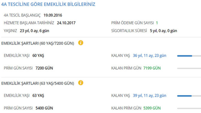 Arkadaşlar benim sigortam önceden başlamış mı yardımcı olur musunuz?