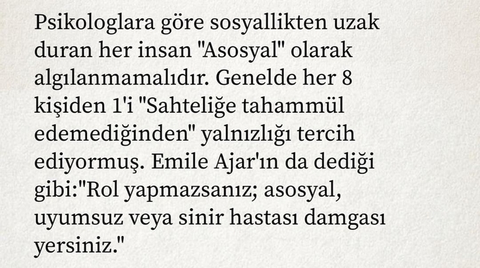 Sosyal hayattan kendinizi izole eder misiniz?
