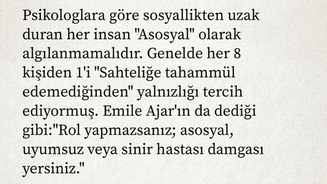 Sosyal hayattan kendinizi izole eder misiniz?