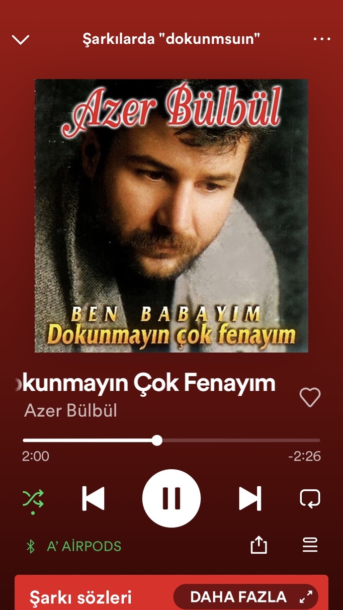 Modunuzu anlatan şarkı hangisi?