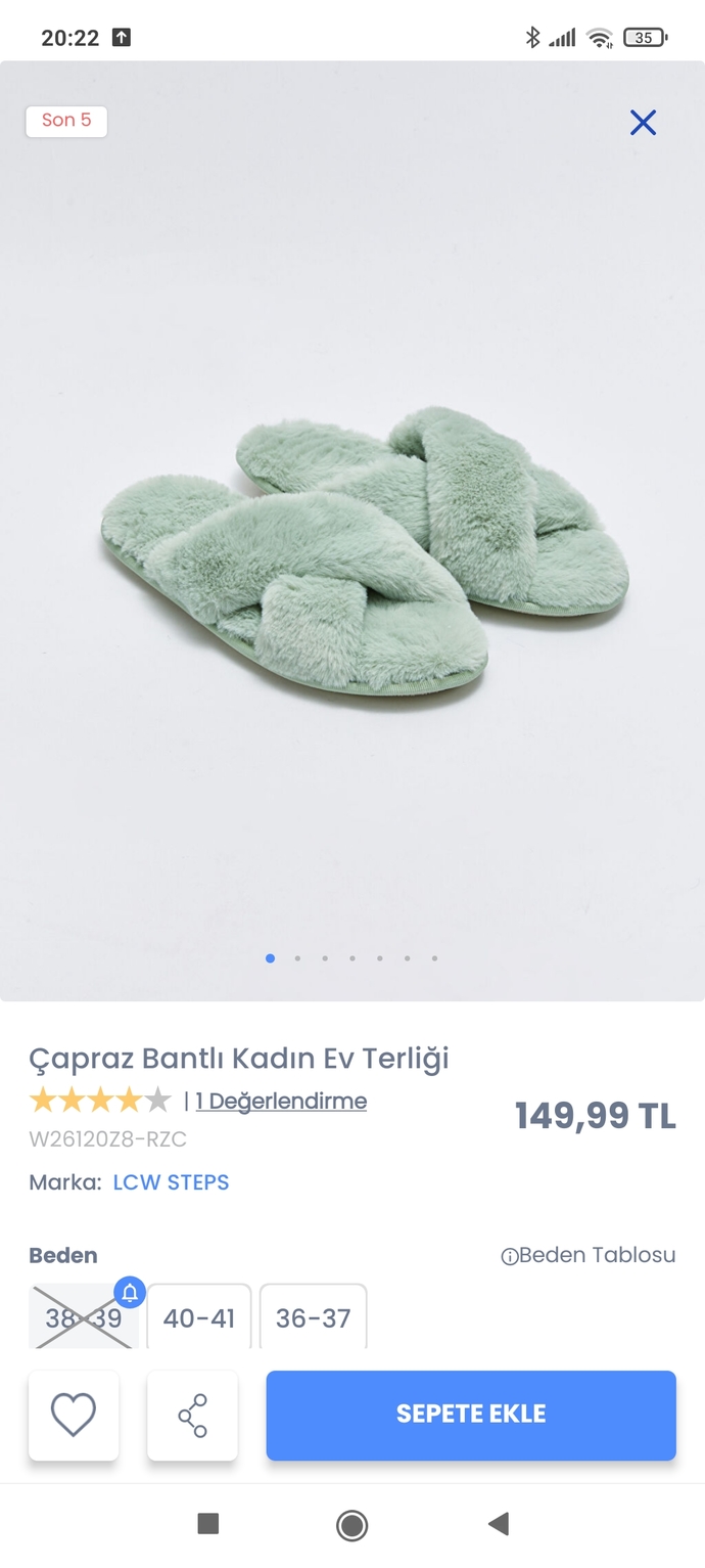 Bir panduf/terlik için ne kadar para verirsin? haydi yorumunu bekliyorum ❤️?