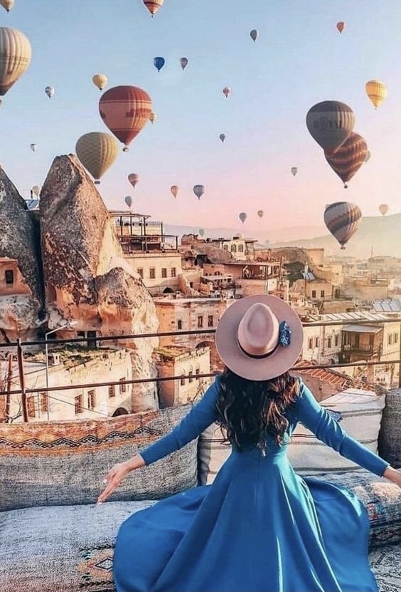 Kapadokya’da balon turu mu 🎈😍🤎