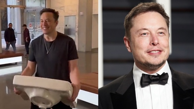 Twitter'ı satın alan Elon Musk Twitter binasına elinde lavaboyla girerek ne demek istedi?