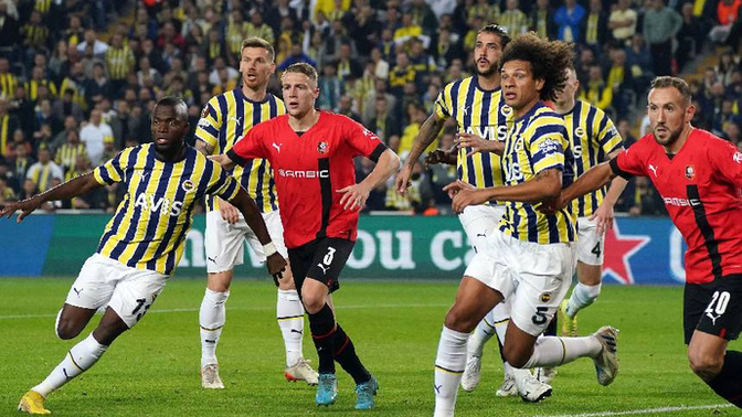 Fenerbahçe 3 - Rennes 3... Sarı lacivertlilerden muhteşem geri dönüş! Maçı nasıl buldunuz?