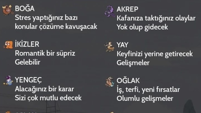 Burçları ekim ayı sonuna kadar neler bekliyor?
