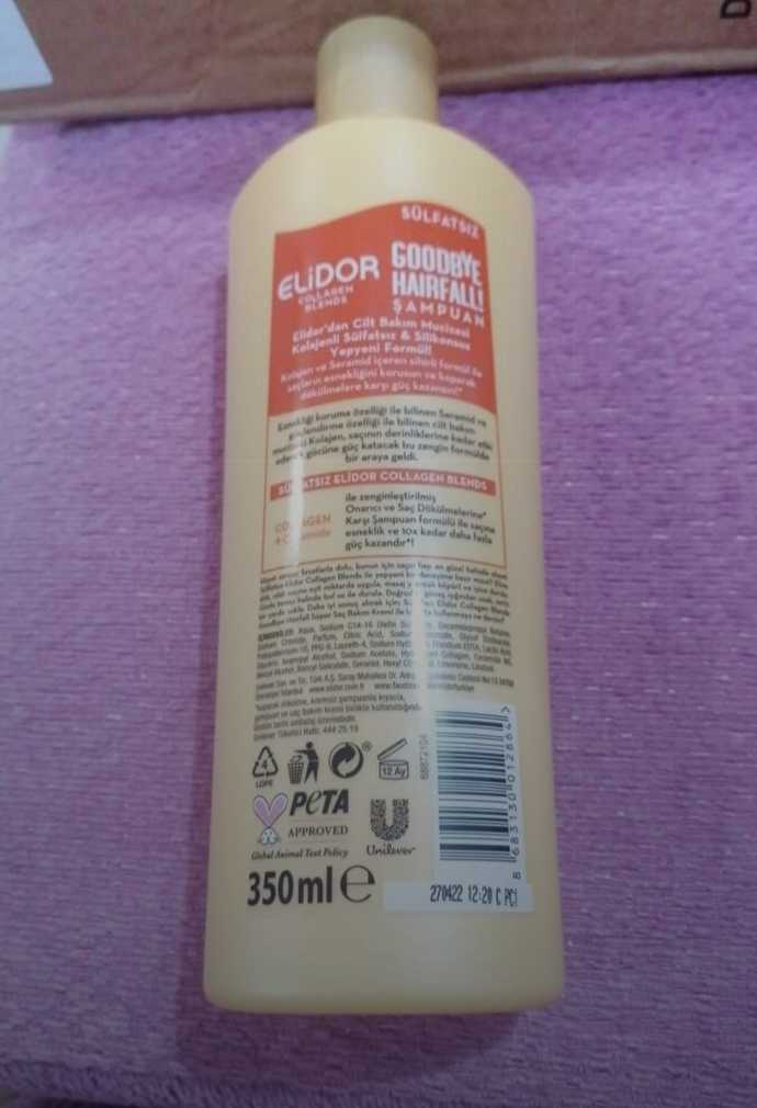 Elidor'un sülfatsız turuncu şampuanını kullanan var mı?