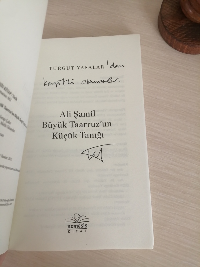 Çekiliş sonucu kazandığım kitabım geldi 😍🥰 Turgut Yasaların kitabını okuyacak mısınız?
