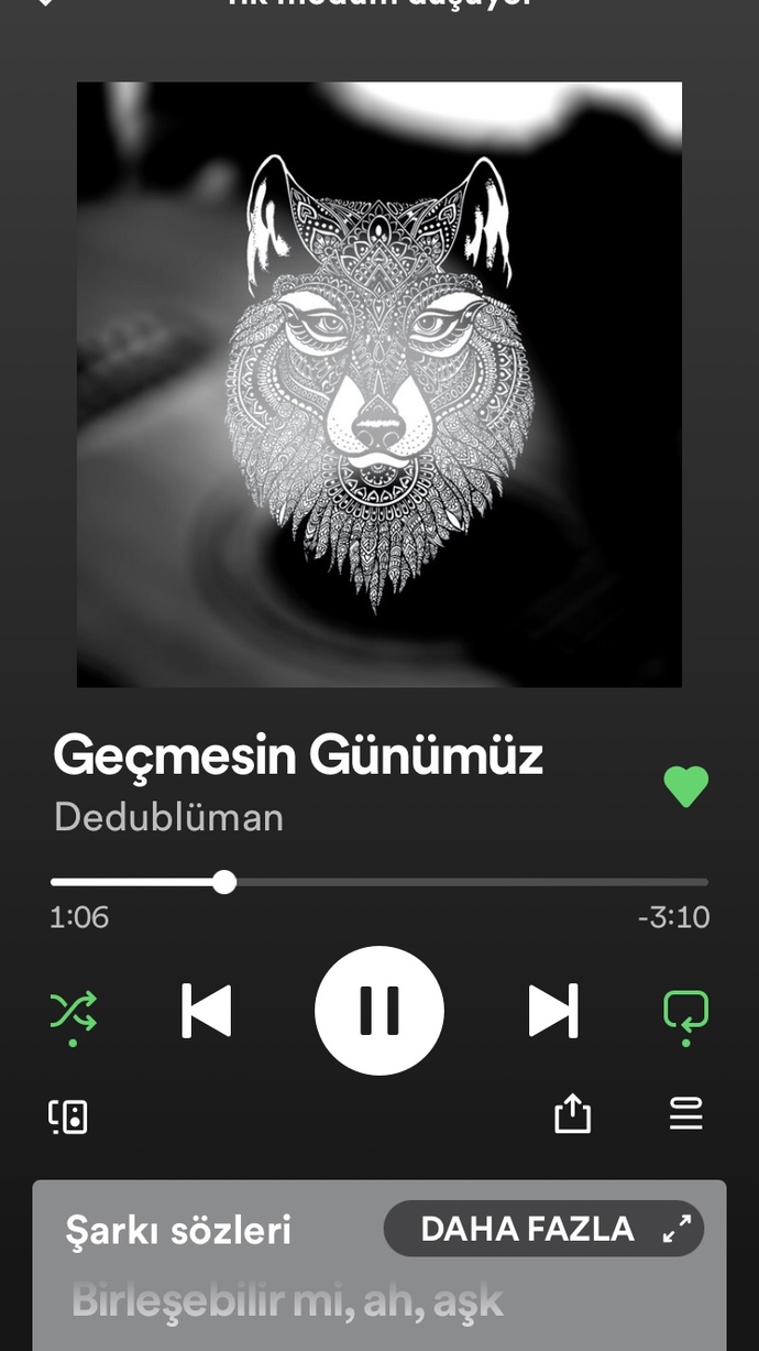 Kesin dinlemelisin dediğiniz bir şarkı var mı?